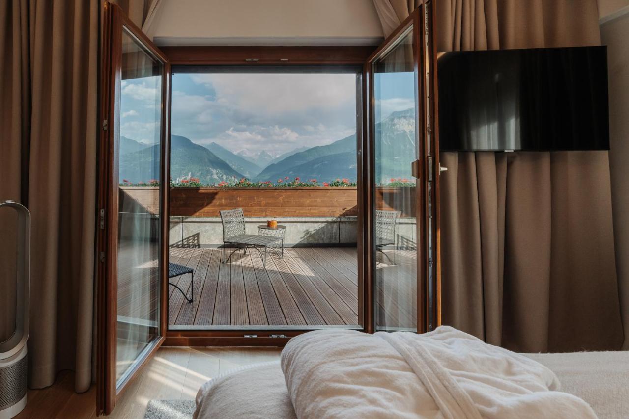 Boutique Hotel Panorama Crans-Montana Exterior foto