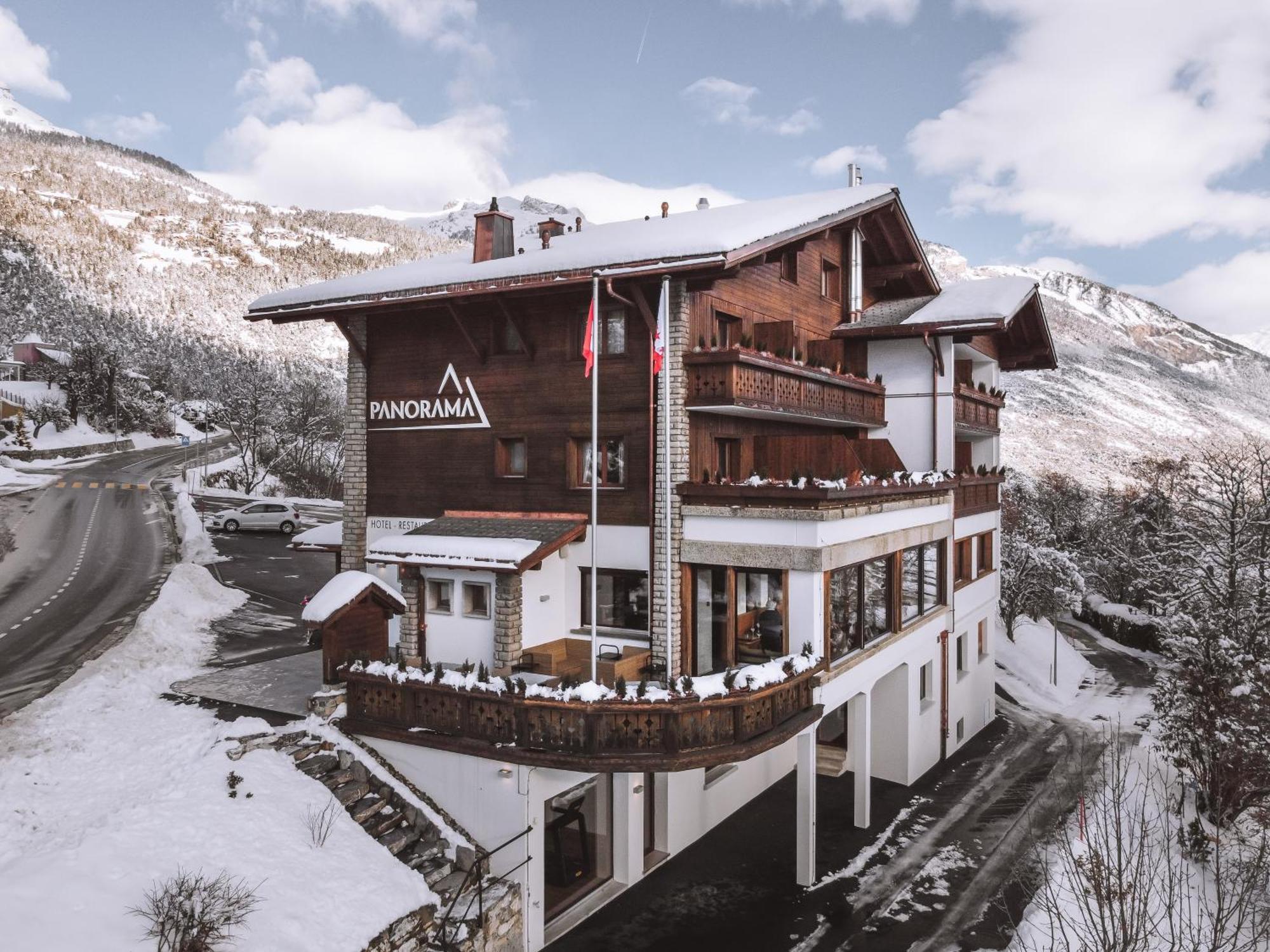 Boutique Hotel Panorama Crans-Montana Exterior foto